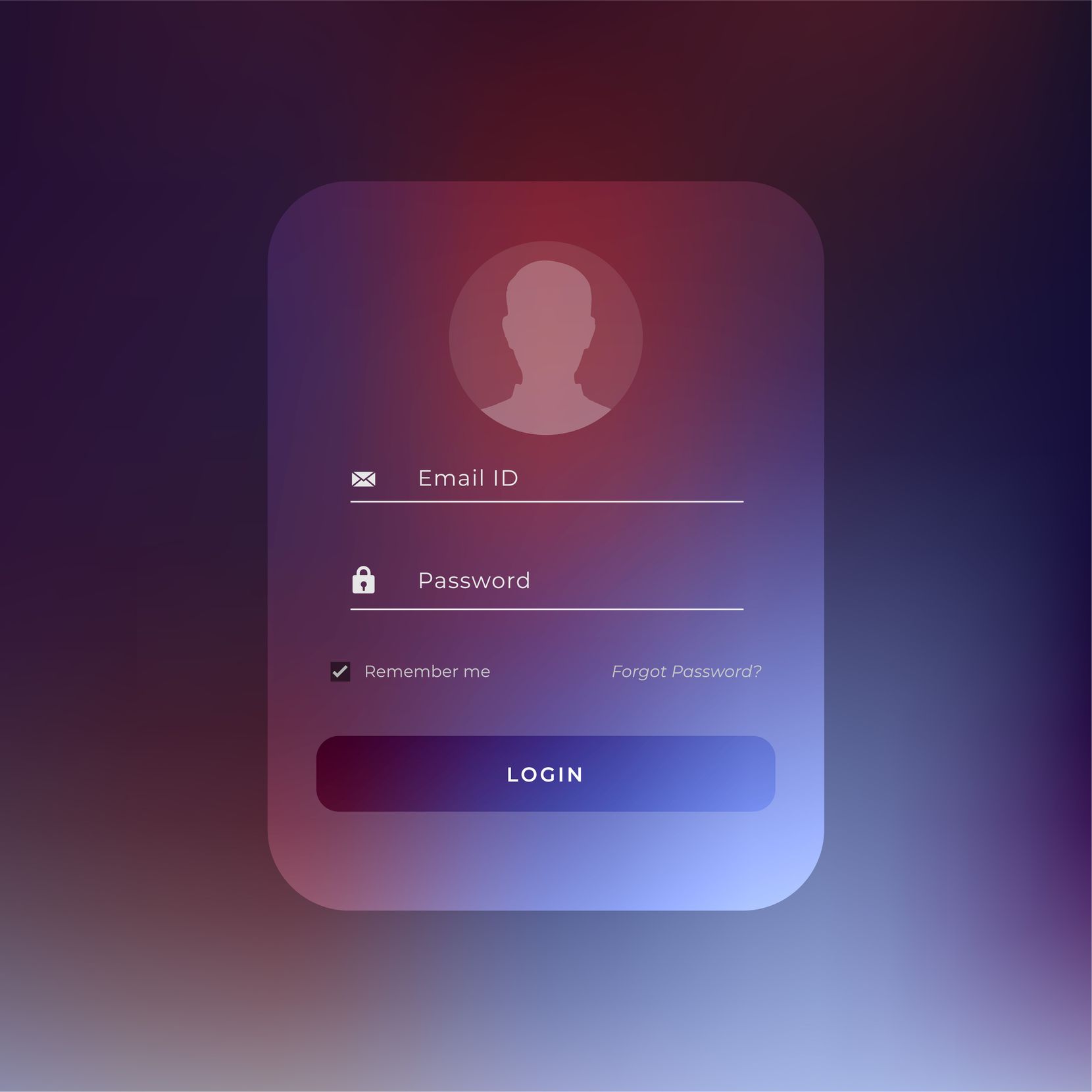 Login-Daten für einen Benutzer.